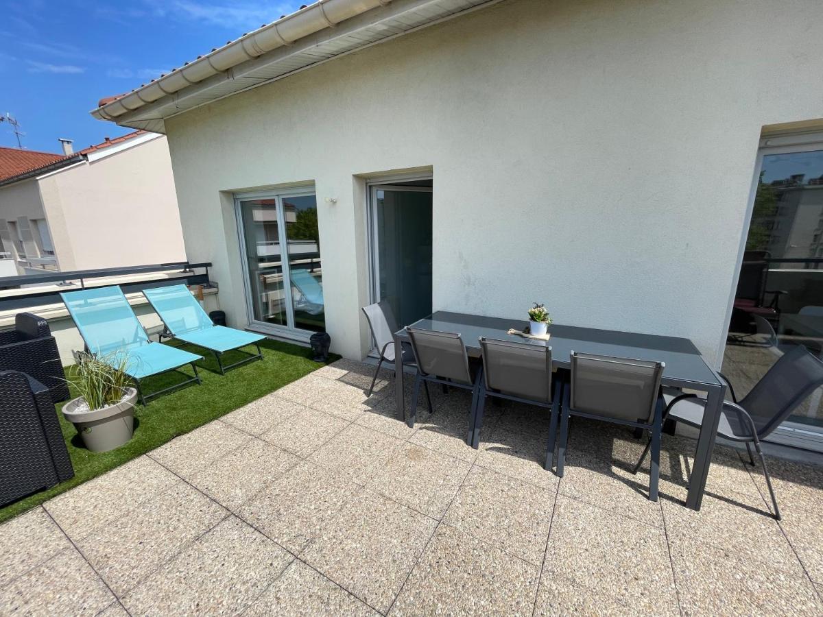 Bngo I Immense Rooftop Lyon I 2 Chambres, 4 Places Parkings, 2 Immenses Terrasses, 8 Personnes Εξωτερικό φωτογραφία